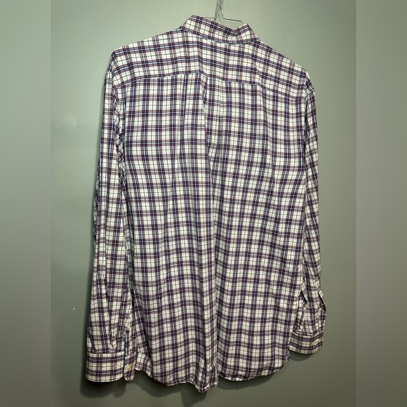 GAP men’s long sleeve plaid button down shirt - Picture 4 of 5
